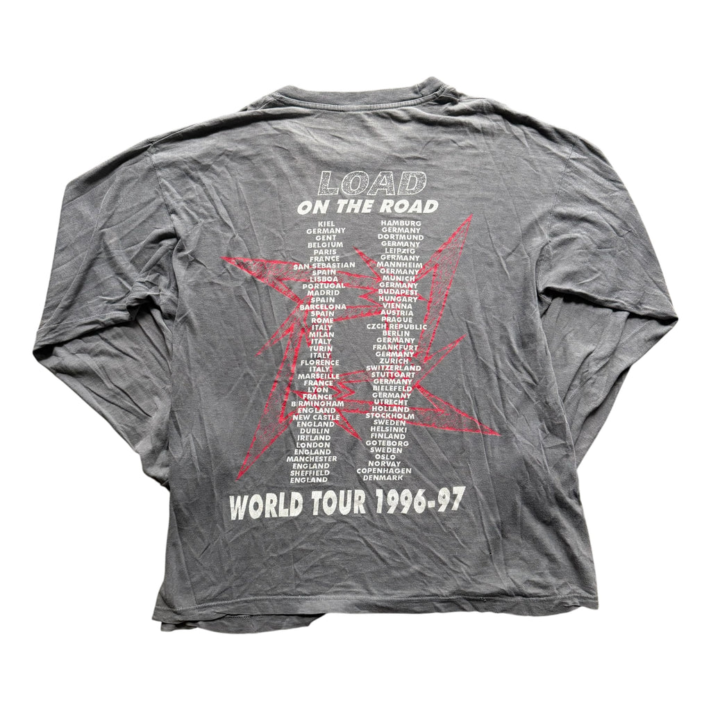 1996 Metallica “Load On The Road” Faded Long Sleeve Tee