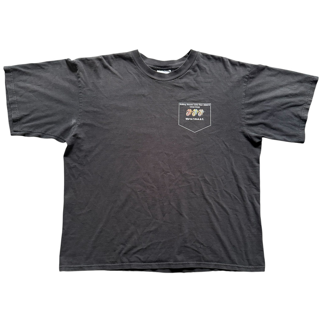 2002 Rolling Stones “Licks Tour” Crew Tee