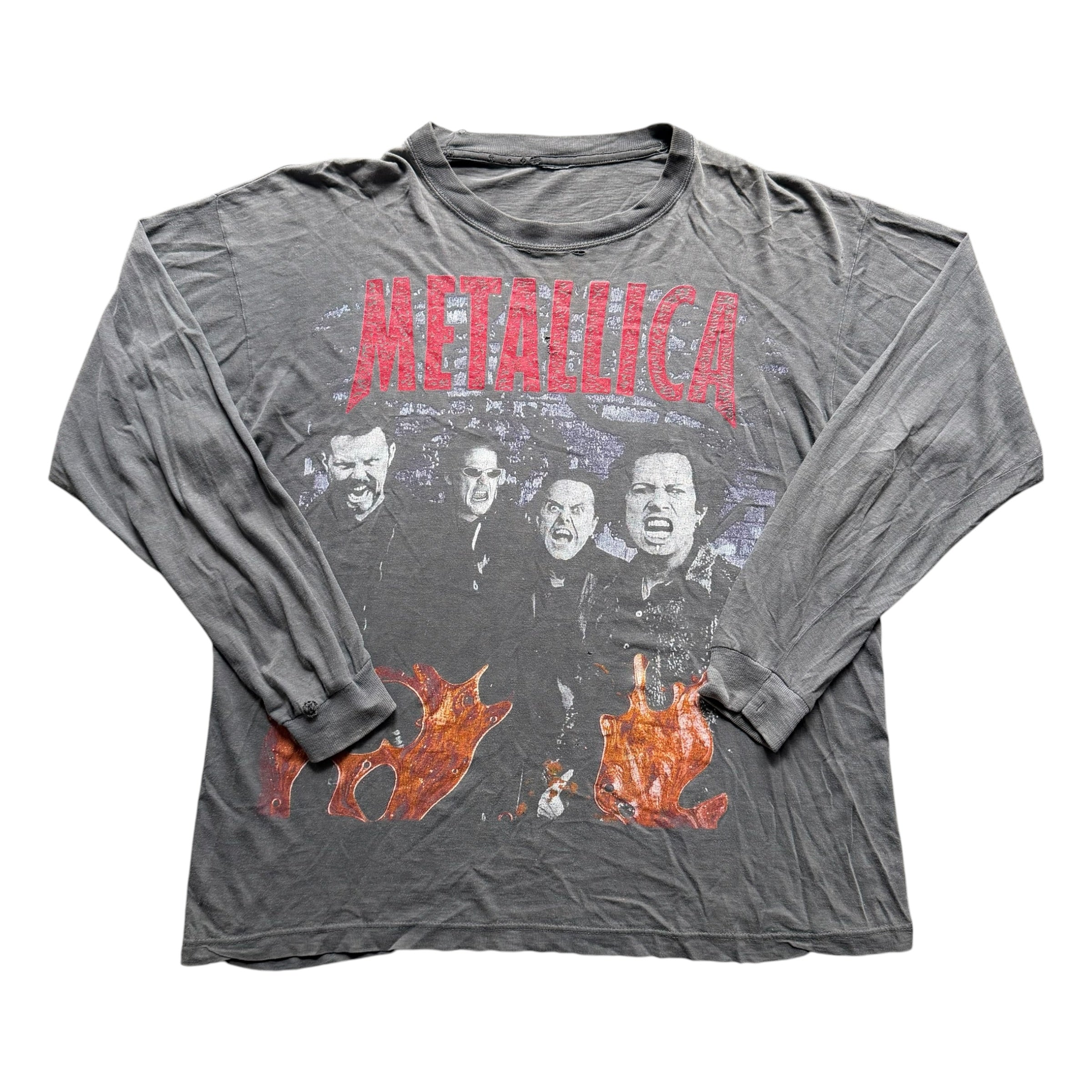 1996 Metallica “Load On The Road” Faded Long Sleeve Tee