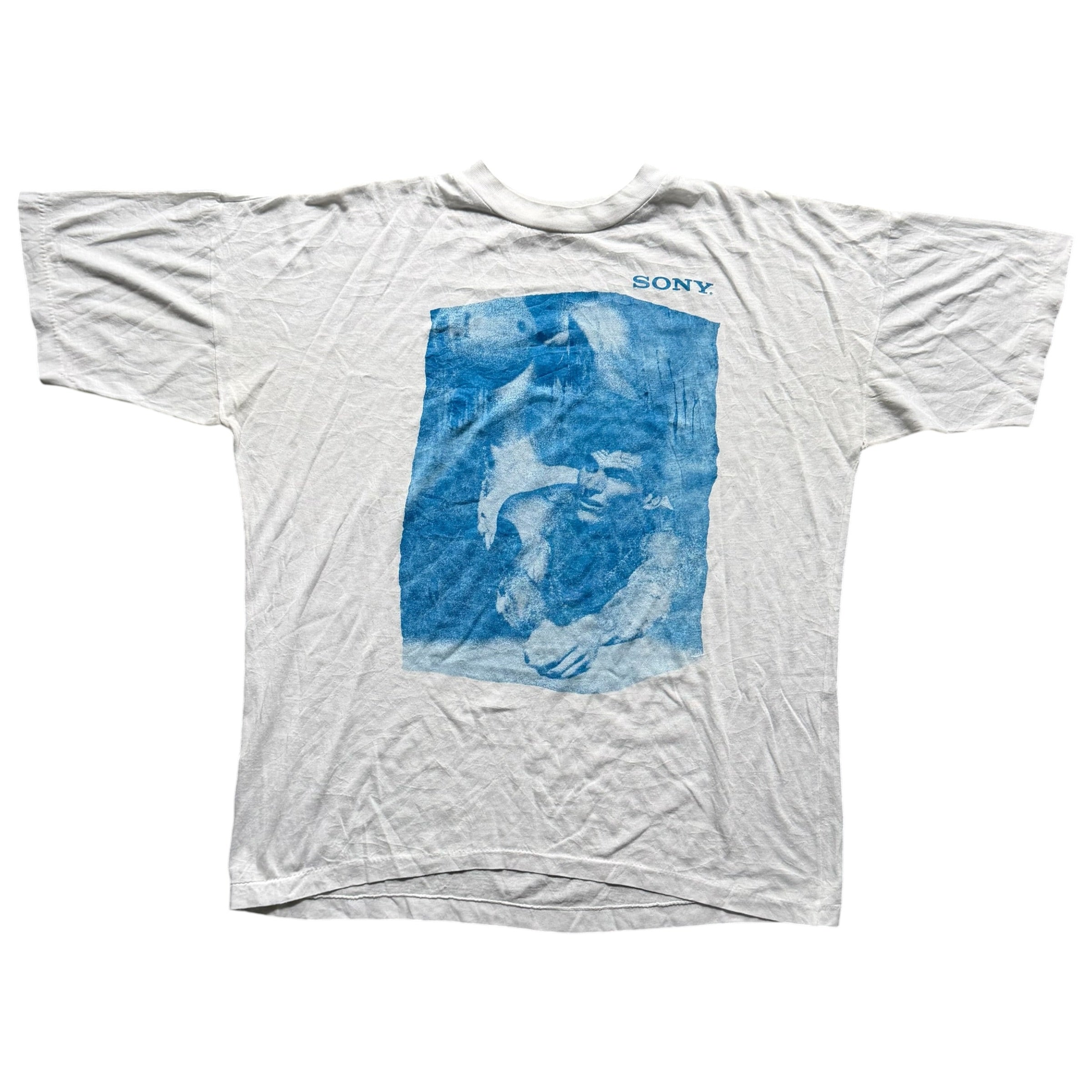 90s Novelty Photo Print Sony Tee
