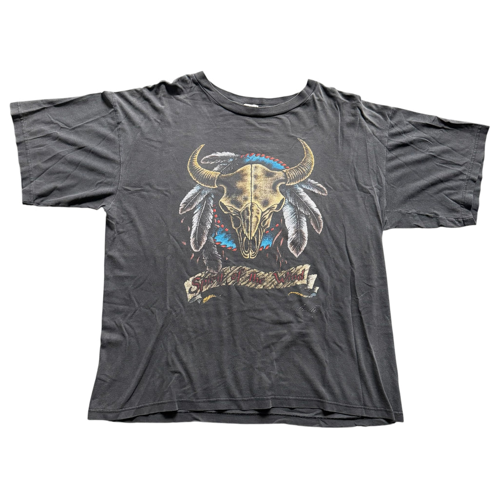 “Spirit Of The Wild” Buffalo Skull Tee