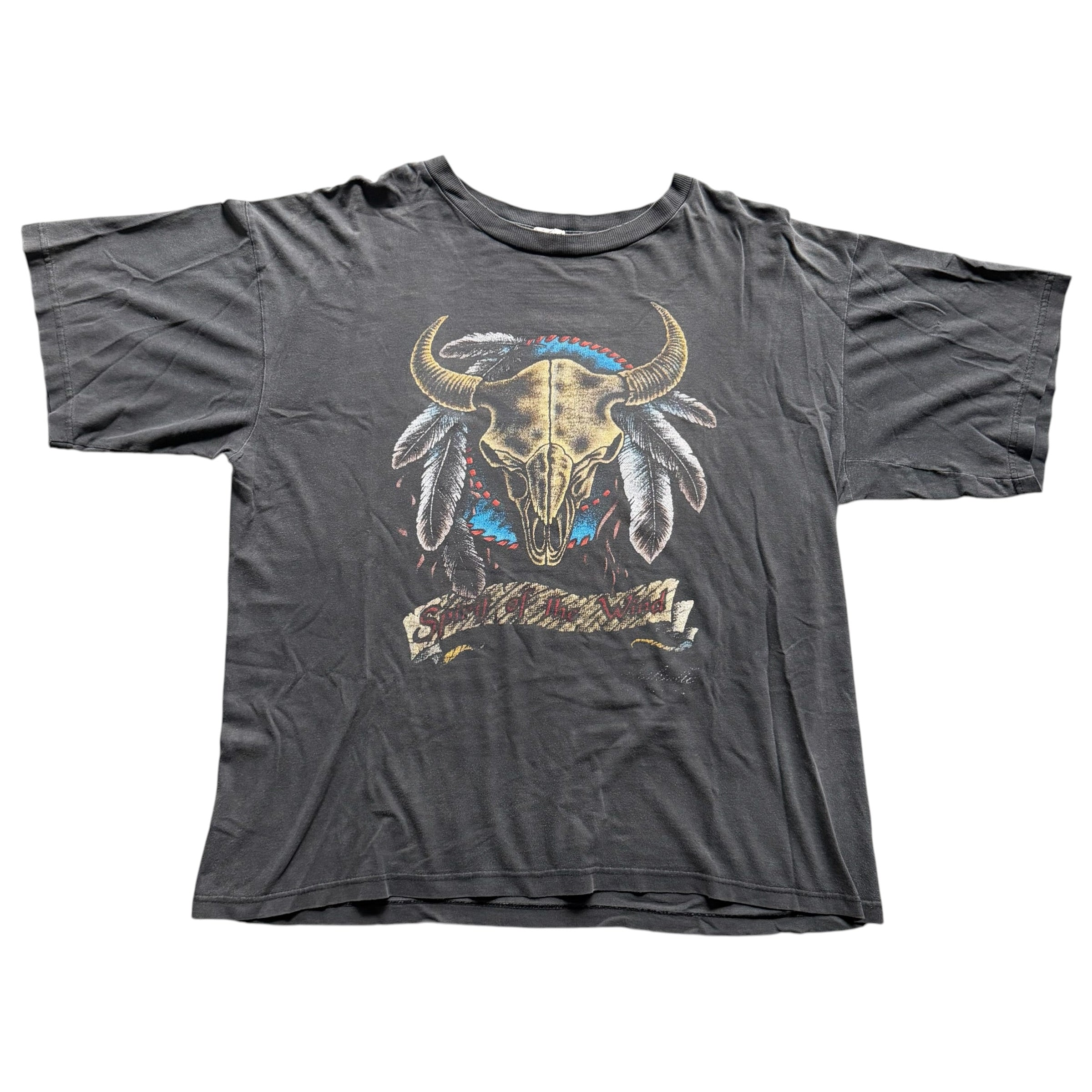 “Spirit Of The Wild” Buffalo Skull Tee