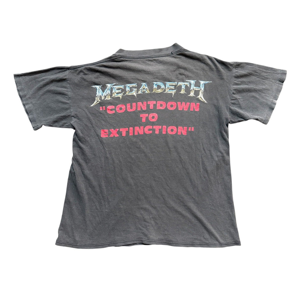 1992 Megadeath “Countdown To Extinction Tour” Tee
